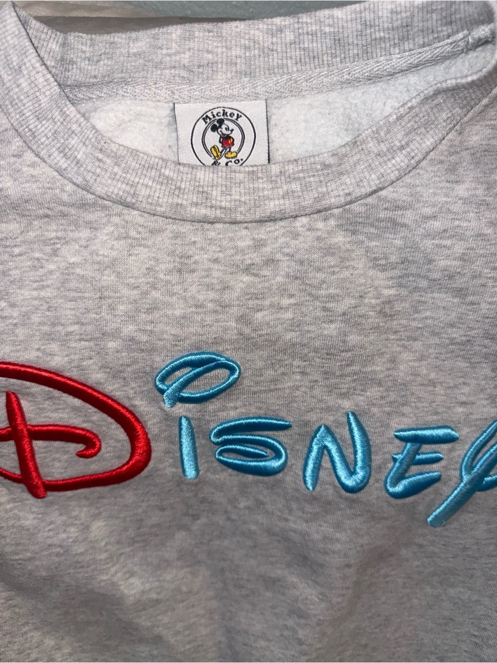 Mickey & Co Disney Embroidered Crewneck - Picture 3 of 5